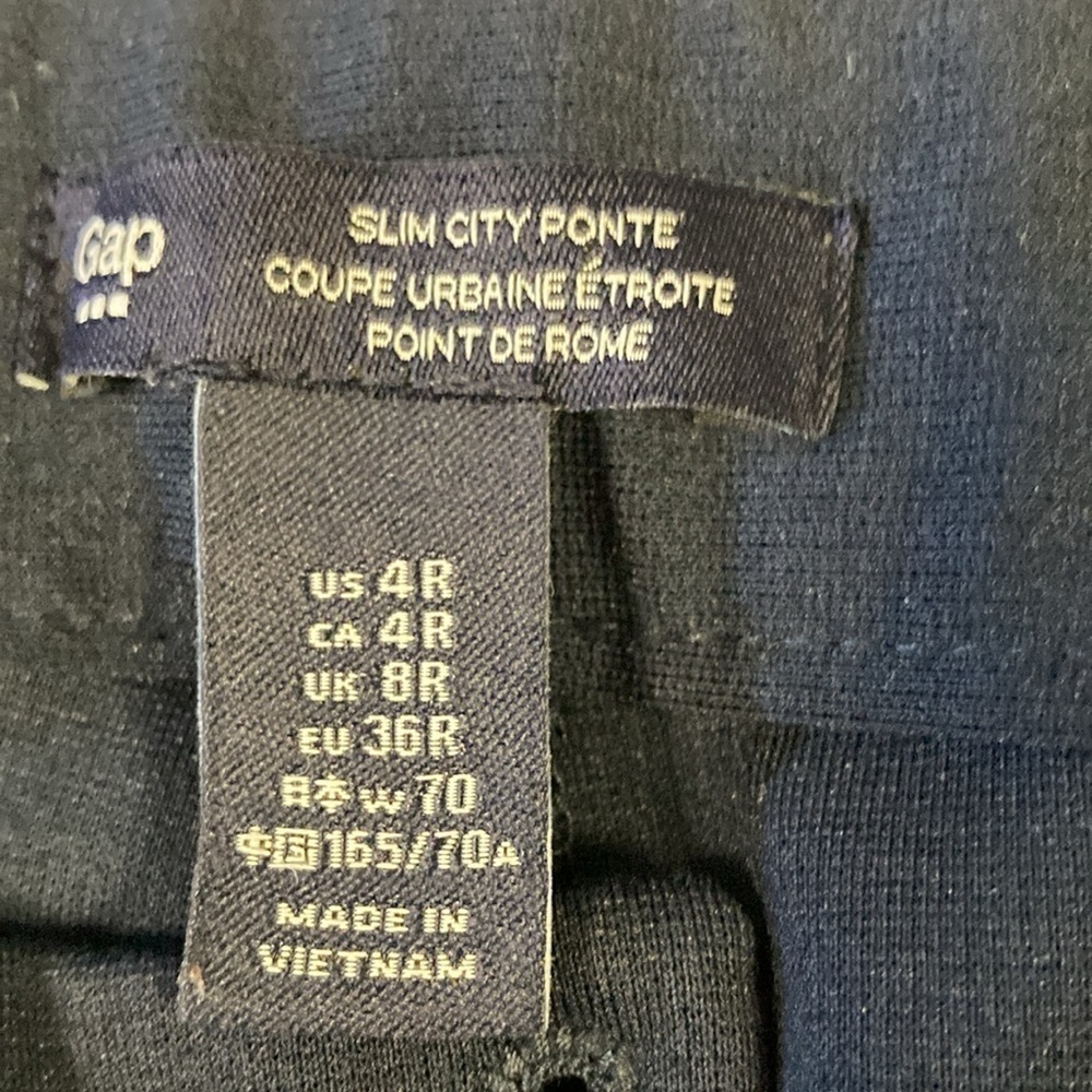 Gap Slim City Ponte trousers - Picture 4 of 9
